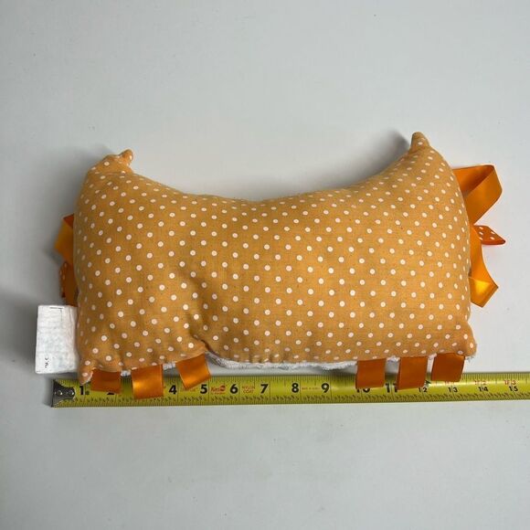 Hallmark Pink Owl Plush ~M Throw Pillow Stuffed Animal Toy Corduroy Ribbed Decor - Picture 4 of 6